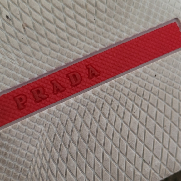 PRADA WOMEN'S BLUE PATENT LEATHER SLIP ON OXFORDS - Picture 12 of 12